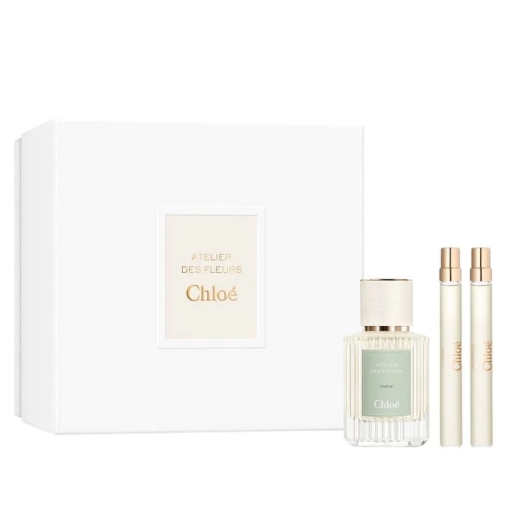 Chloe Atelier Des Fleurs Chene EDP 50ml Set + Hyssop 10ml + Immortelle 10ml